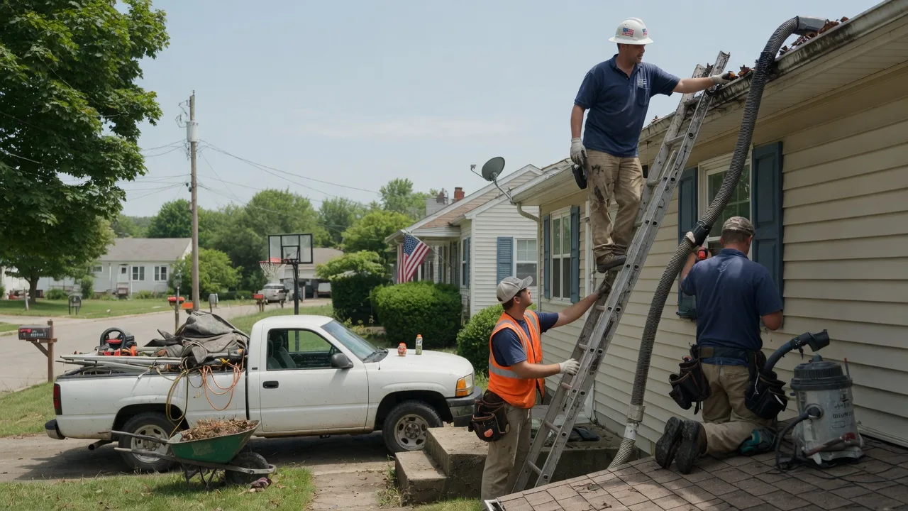 Gutter Installation in Borden, IN near me